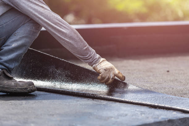 Professional Waterproofing technician working in McAdenville, NC
